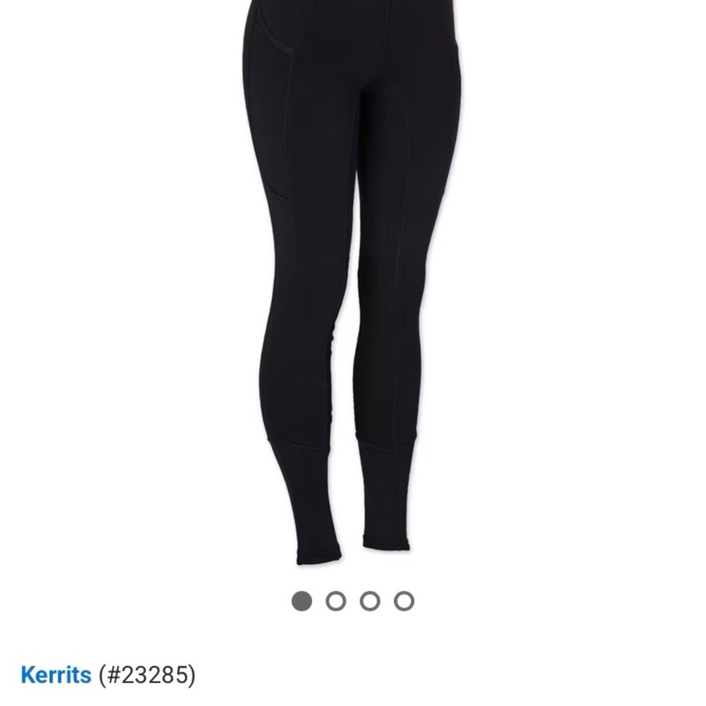 Kerrits Women’s Winter Black Leggings
